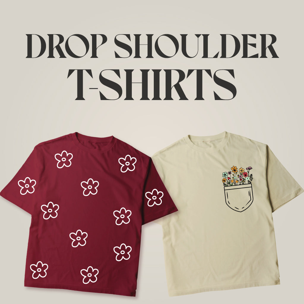 Drop Shoulder T shirts